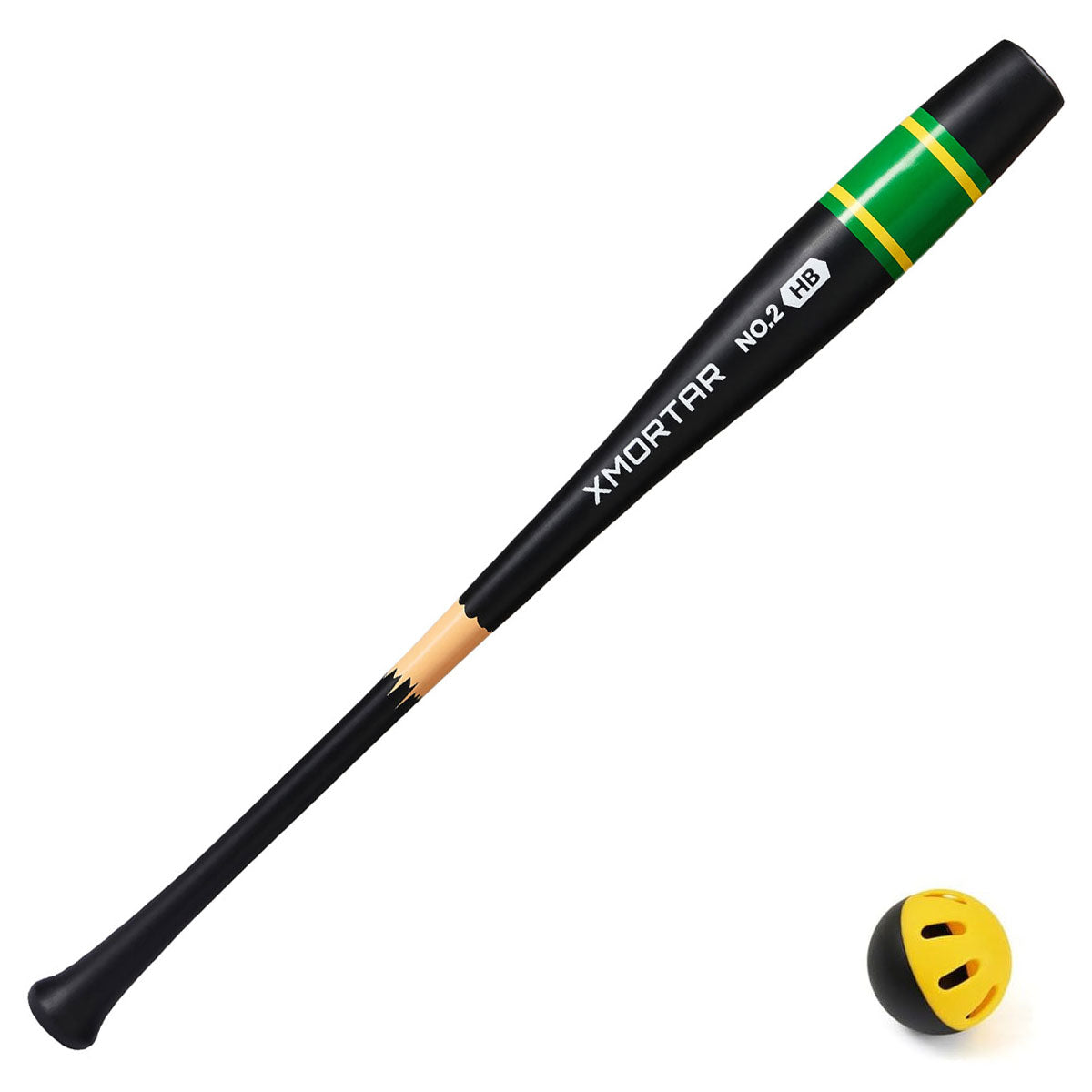 T1 Pro Plastic Torpedo Bat - Black Pencil