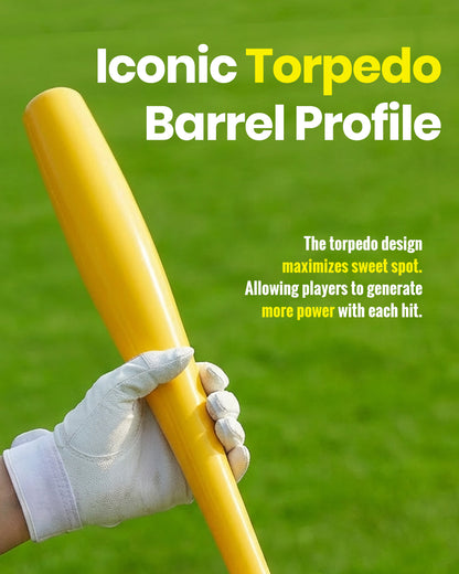 2 Plastic Torpedo Bat Set