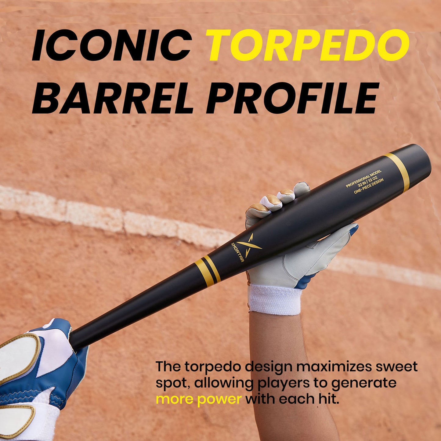 T1 Pro Plastic Torpedo Bat - Original